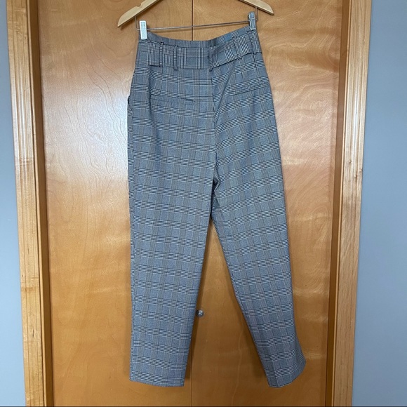 Zara Plaid Trousers - Picture 3 of 4